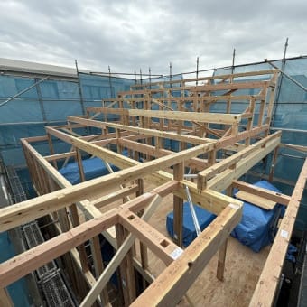 東京都目黒区 dd-cube 071 注文住宅 上棟