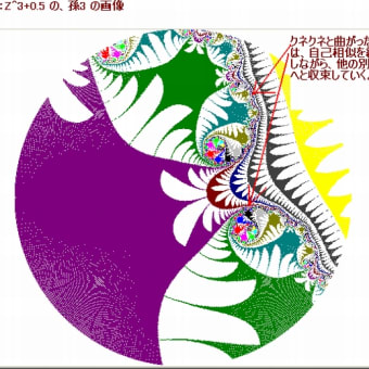 014 放散虫：Z^3+0.5画像のフラクタル性(その3)