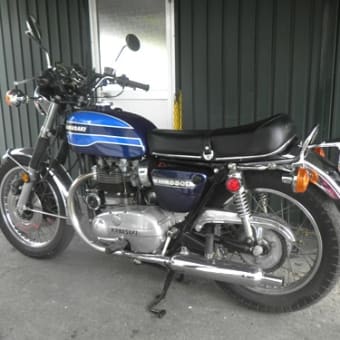 ６５０ＲＳ　Ｗ３　点火系メンテナンス　ポイントを磨く