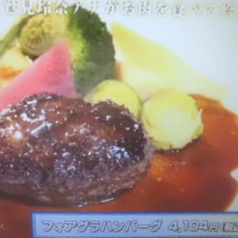ハンバーグでつなぁ～