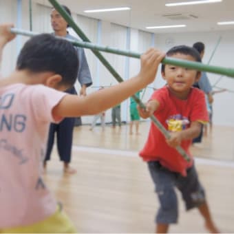 子ども棒術