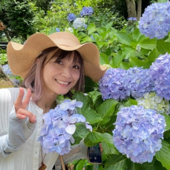 あじさい寺へ♡