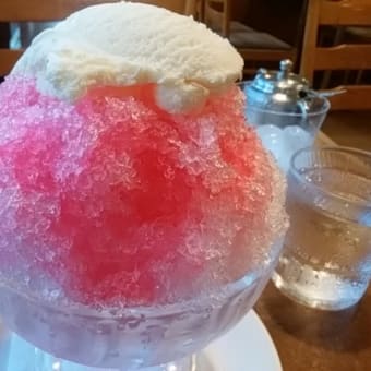 2017年7月14日　金曜日　「かき氷」