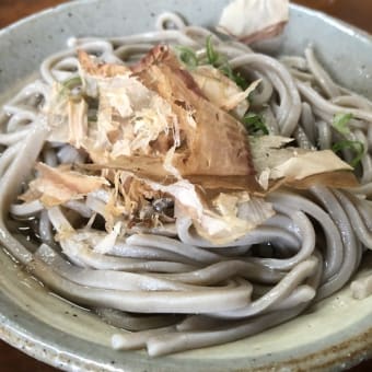 【池田町】塩だしで食べる美味しいおろしそば★「おろしそば 塩だし」（そば処　一福）