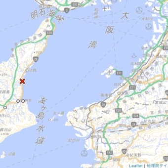 【地震フラグ】震源の深さ10kmライン＝赤龍〜淡路島の赤いボタンをポチッとな、という空想です〜