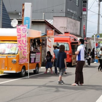 熱い一日が終わり・・・『キッチンカーフードフェス』