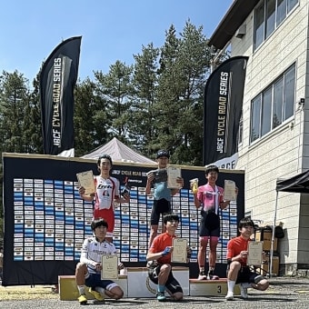 ２位で悔しい🫦　全日本実業団自転車競技連盟のレース
