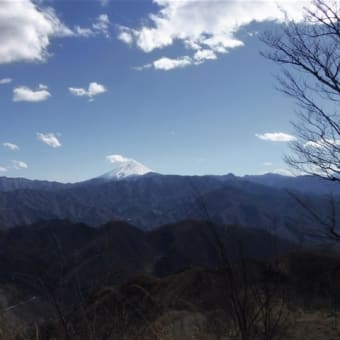 3月13日　山梨のお山は富士山が友達