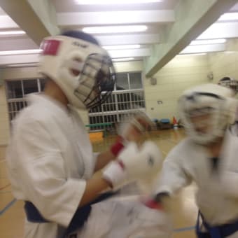 水曜の泉野道場～！「極真空手　泉野喜多道場」