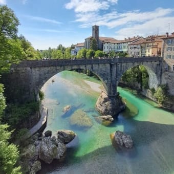 美しい街　Cividale del furiuli 　(チヴィダーレ　デル　フリウリ)の蚤の市