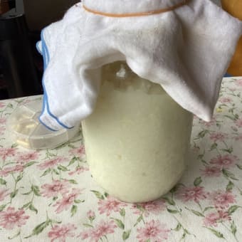 朝からミキ作り