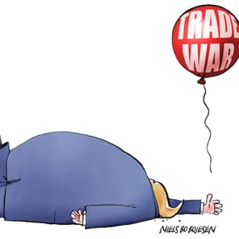 何一つとして上手く行った政策がないトランプであるが、意に介していない、サイコパスか？