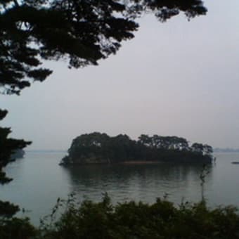 松島は曇り空