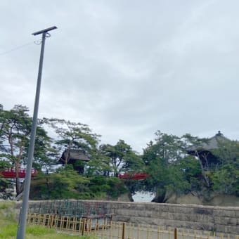 宮城岩手旅行、松島の藍竈神社
