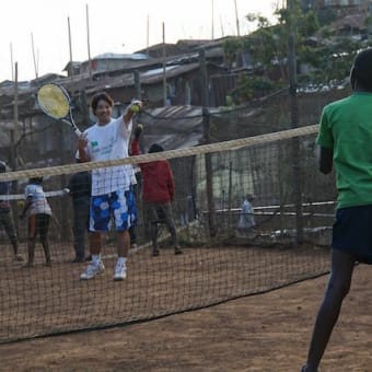 Tennis & Basketball @Kibera Slum