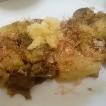 2017年8月7日　月曜日　焼き茄子　