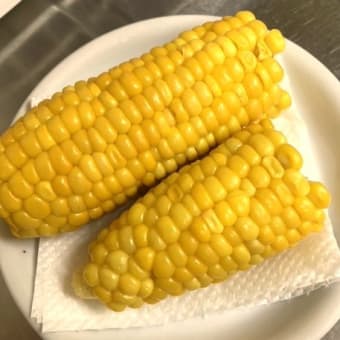 とうもろこし旨し！