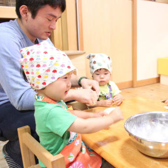 小麦粉ねんど、クッキー作り