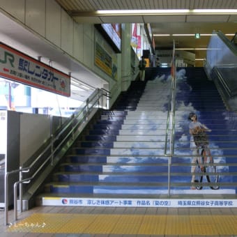 その15・３年前の今頃─JR熊谷駅にて（H28.08）