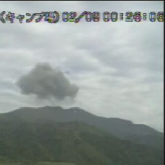諏訪之瀬島で600mの爆発