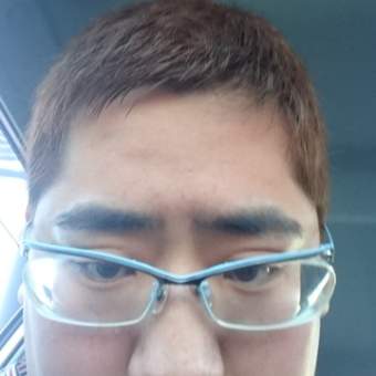 髪を染めました