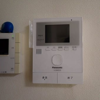 野田市　玄関照明とドアホンの交換工事