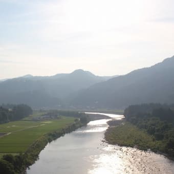 千曲川と信濃川のスケッチ