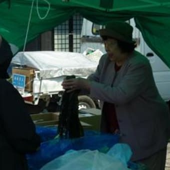 「えさし蔵まち水曜市」始まりました