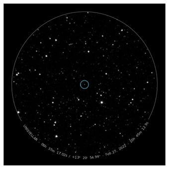 eVscopeで地球近傍小惑星2001SN263を観測