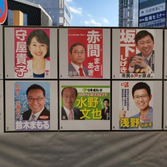 統一地方選挙はじまってんじゃん！！！