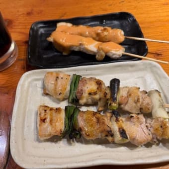 焼き鳥屋に行ってました　k-hashii-japan　2025年4月8日