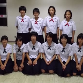 平成24年度　富山市中学校新人大会（女子）