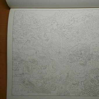 洋書塗り絵『Enchanted Fairies Coloring Book』Josephine Wall著