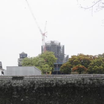 工事中の熊本城が特別公開される