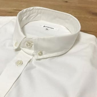 Dcollectionのオックスフォードシャツ＠ホワイト