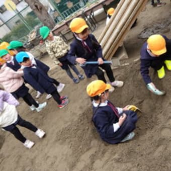 おれんじ　５歳児　戸外遊び