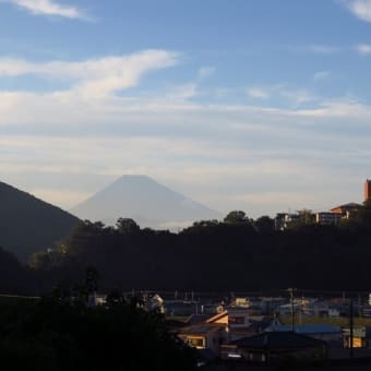 瓜生野からの富士山