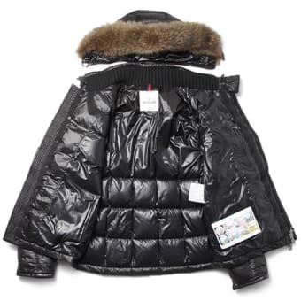 Moncler/モンクレール　ダウンジャケット　メンズ/フード付き/HUBERT/ブラック【2012年秋冬新作】