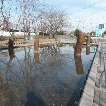 鎌倉近郊を歩く32　茅ヶ崎の旧相模川橋脚