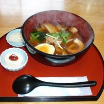 江刺「あんかけうどん」巡り～「お食事処　天花」編～