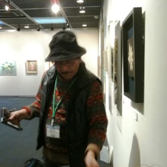 第21回みなもの会新春展、作品搬入