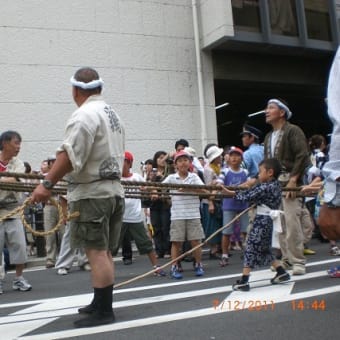 夏の思い出２（京都）　祇園祭りコンチキチン