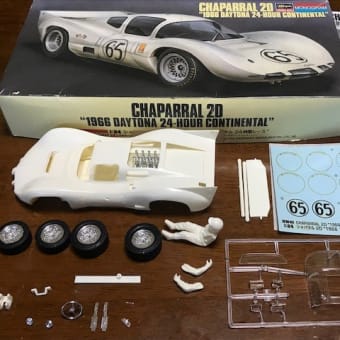 1/24　シャパラル２Ｄ　－１９６６年セブリング１２時間＃１１に改造―(1/24 Chaparral 2D #11 -1966 Sebling 12H-)