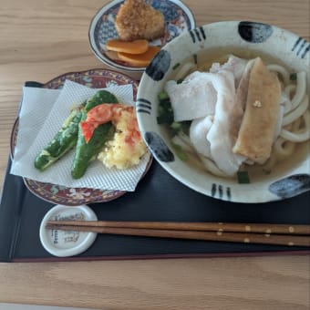 妹の家でランチ