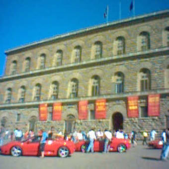 Le Ferrari e Palazzo Pitti
