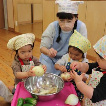 2歳児食育しました！