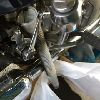 650RS W3のオイル交換してみた。
