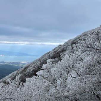 霧氷の雲仙（国見岳）へ・・・