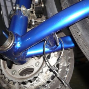 MTBにマッドガード（泥除け）装着