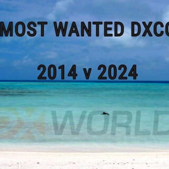 世界のハムが選ぶ MOST WANTED DXCC 2024